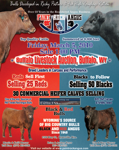 Join us March 5, 2010 for our next sale.