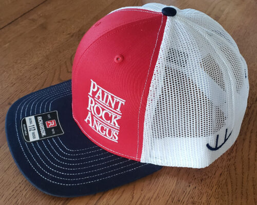 Paint Rock Angus Hats Side